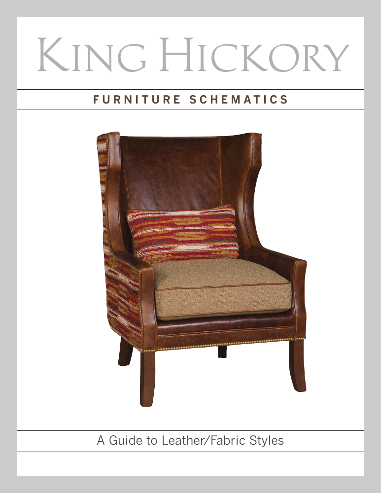 King Hickory — Leather/Fabric Guide cover