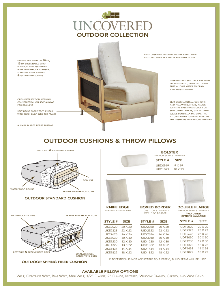 LEE Industries — OUTDOOR cover