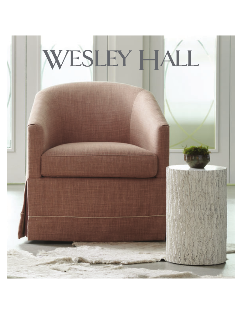 Wesley Hall brand portfolio cover